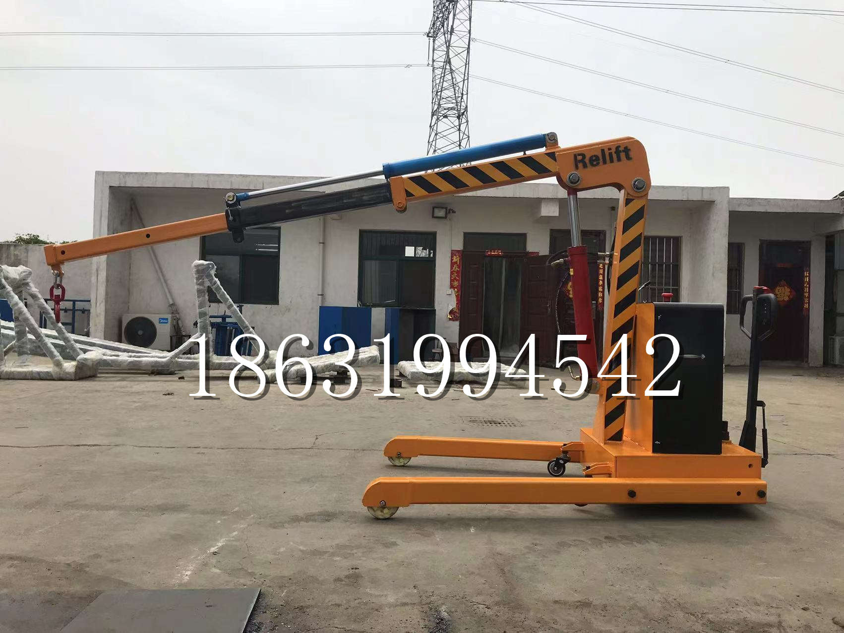 深水埗区久征定做3吨三轮随车吊 农用园林绿化移树吊 平板工程用小吊机