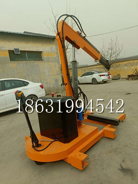 深水埗区自卸车厢随车吊 自制轮式四不像起重机 四驱平板吊 5吨 贵盛